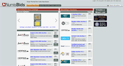 Desktop Screenshot of numisbids.com